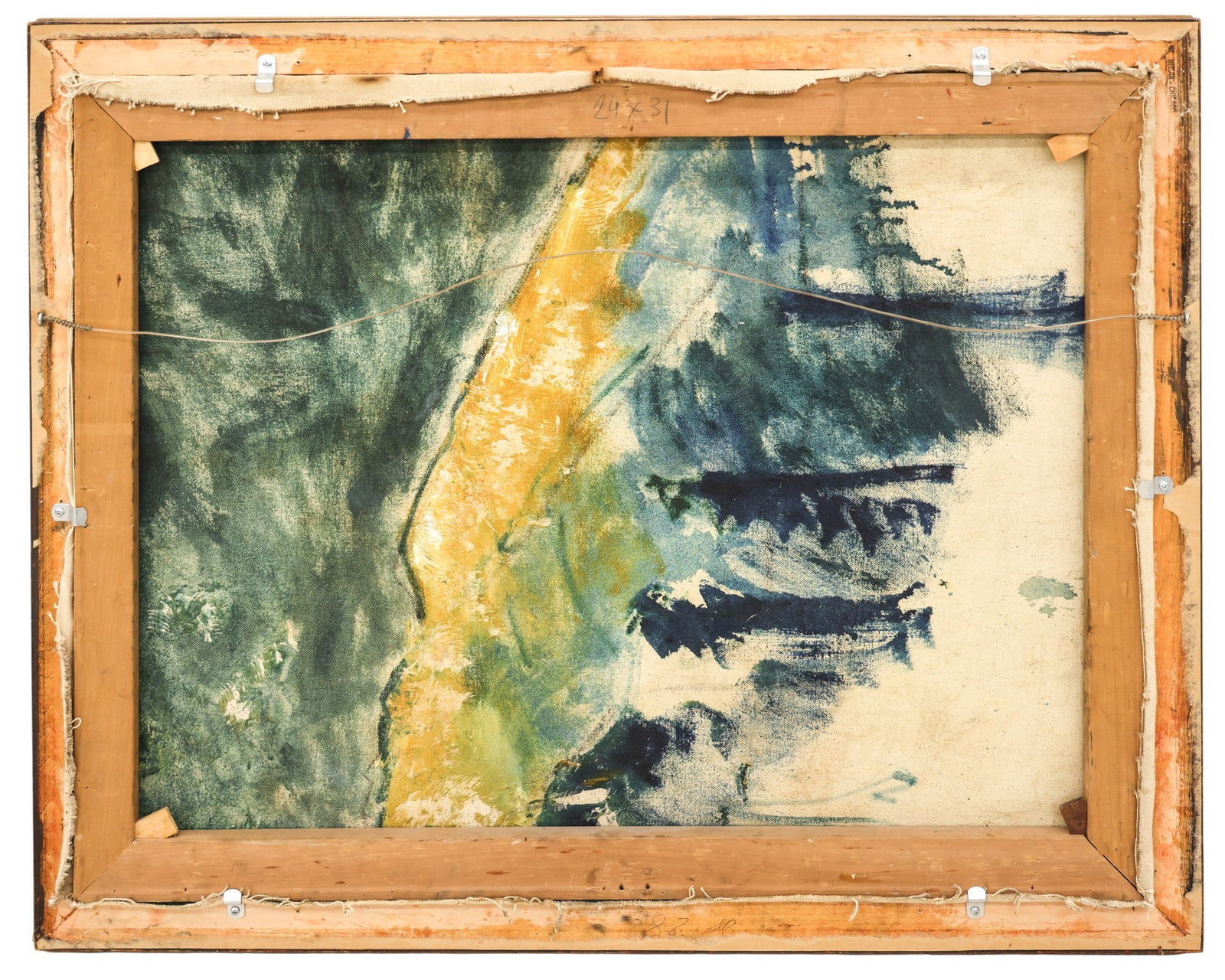 Alfred Schroff "Carmel Landscape, California" Oil on Canvas - 4