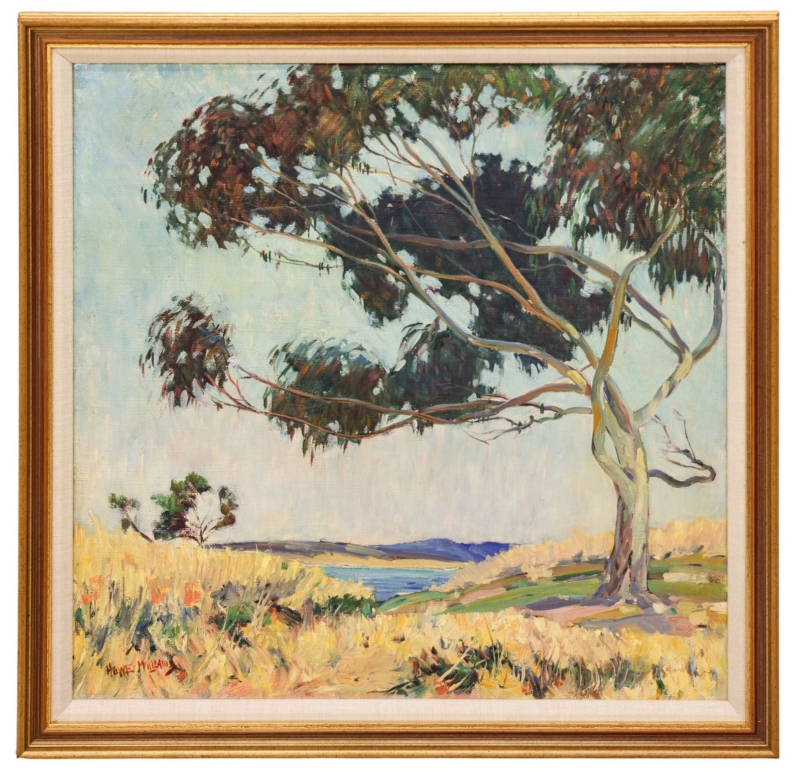 Howe Williams "California Landscape" Oil on Canvas - 2