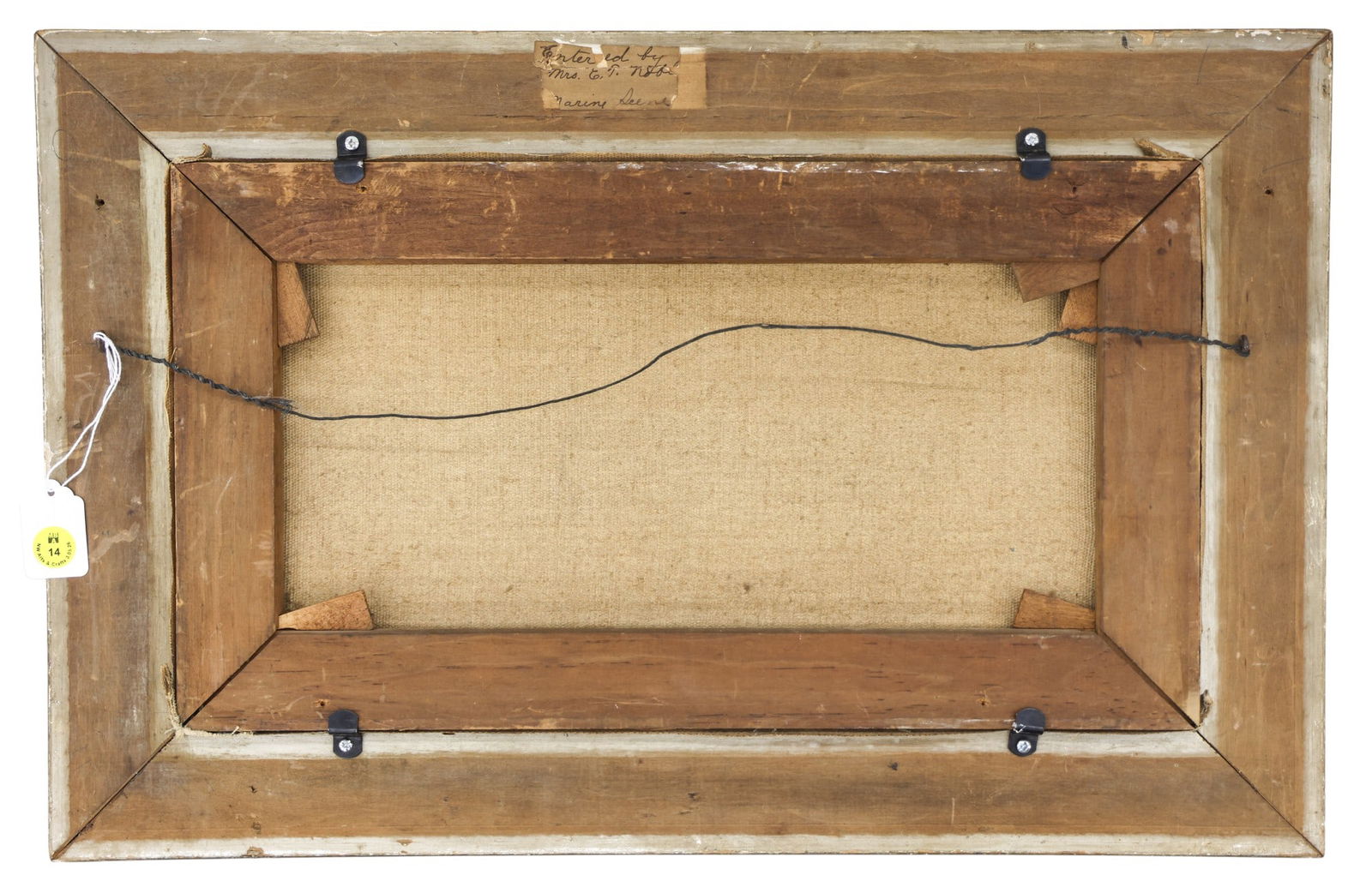 Lillian Annin Pettingill "Marine Scene" Oil on Canvas - 3