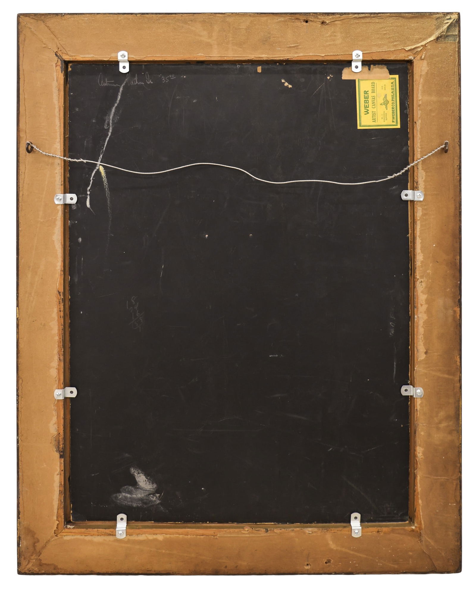 Lionel Salmon "Autumn, Vashon Island" Oil on Canvas Board - 4