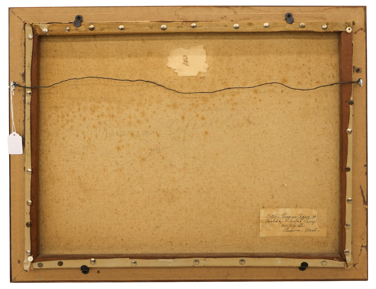 Selma Andrea Sampson "Russian Copper Set" (Still Life) Oil on Canvas - 3