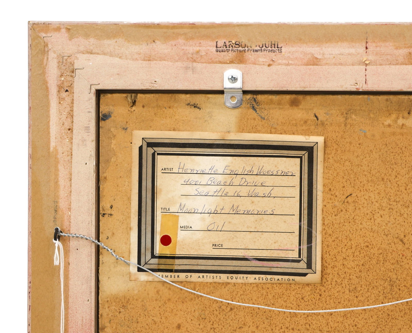 Henriette Woessner "Moonlight Memories" Oil on Board - 3