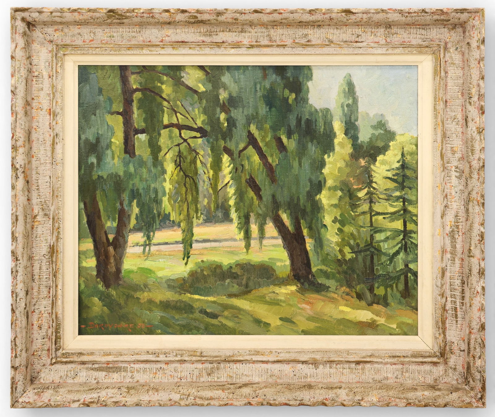 Leon Derbyshire "Afternoon Sunlight" 1955 Oil on Canvas - 2