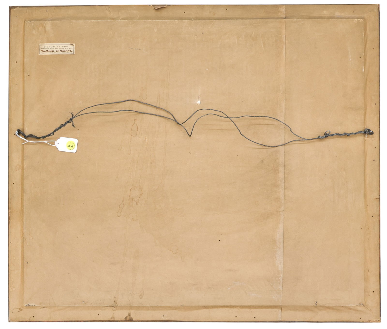 Arthur Clarence Pillsbury ''The Gates of Yosemite'' Orotone Photograph - 4