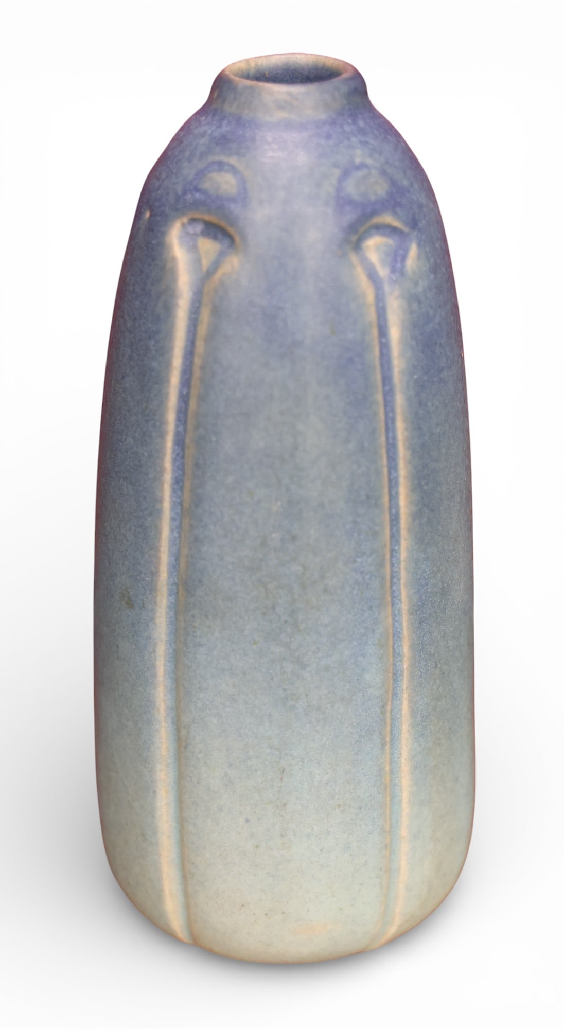 Van Briggle 1910 Blue Pottery Bud Vase (1 of 2)