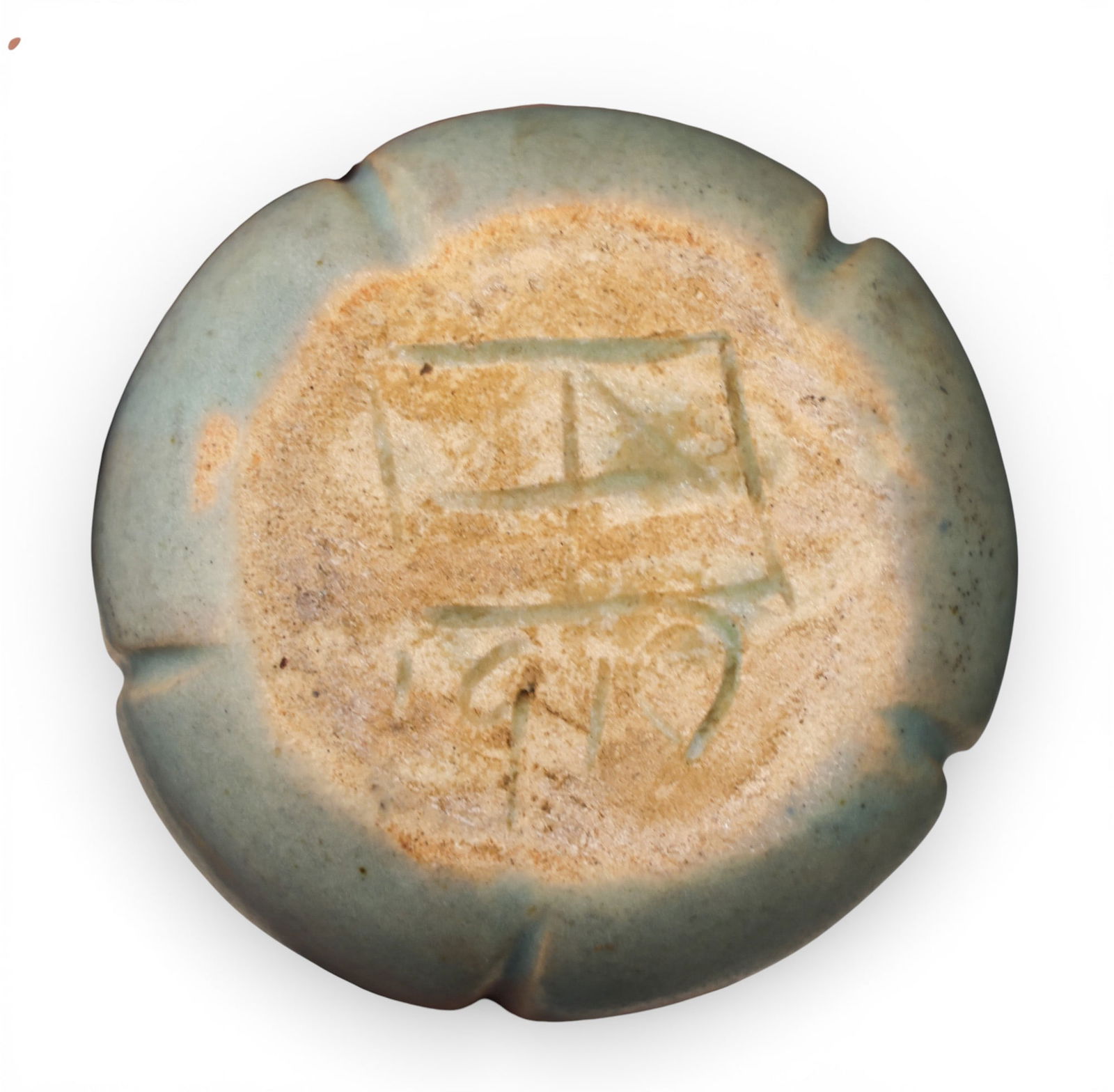 Van Briggle 1910 Blue Pottery Bud Vase - 2