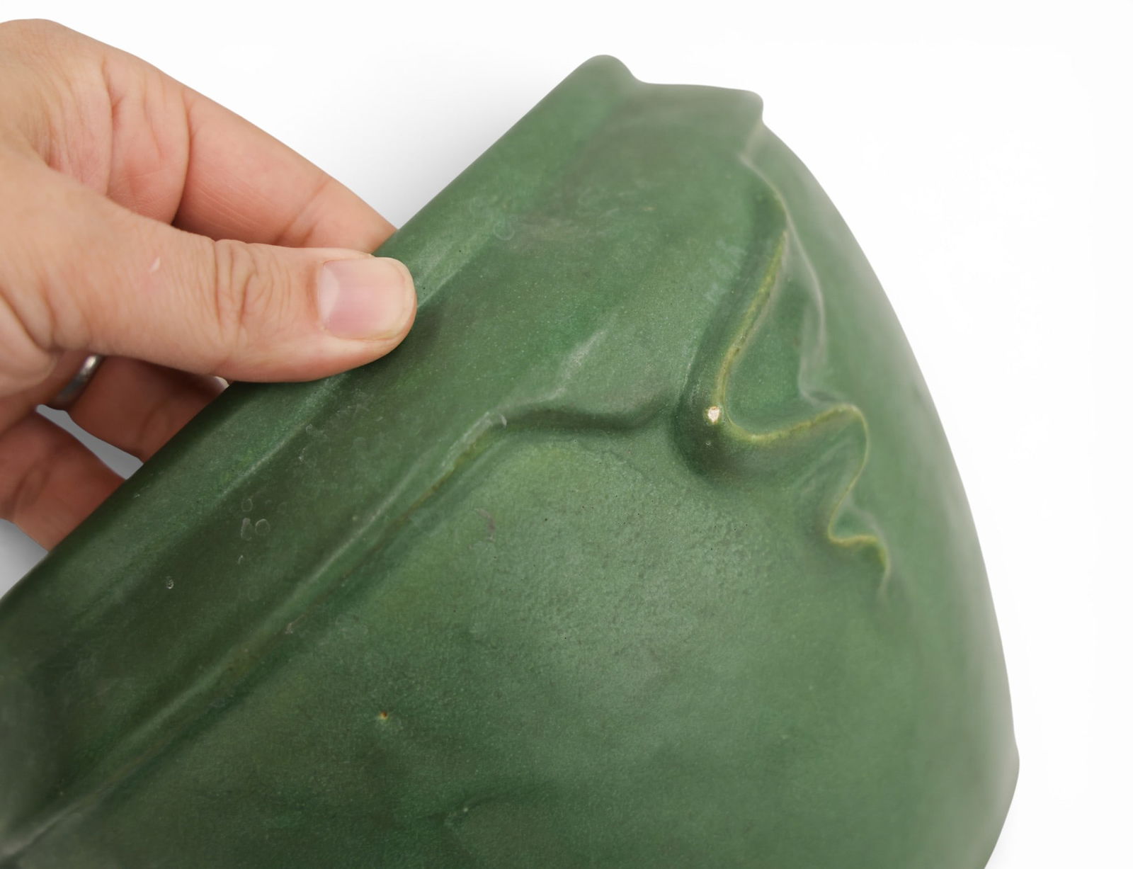 Rookwood Faience 1907 Matte Green Jardinier - 2