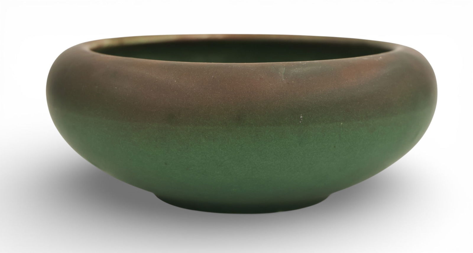 Rookwood 1905 Matte Green Star Bowl - 2