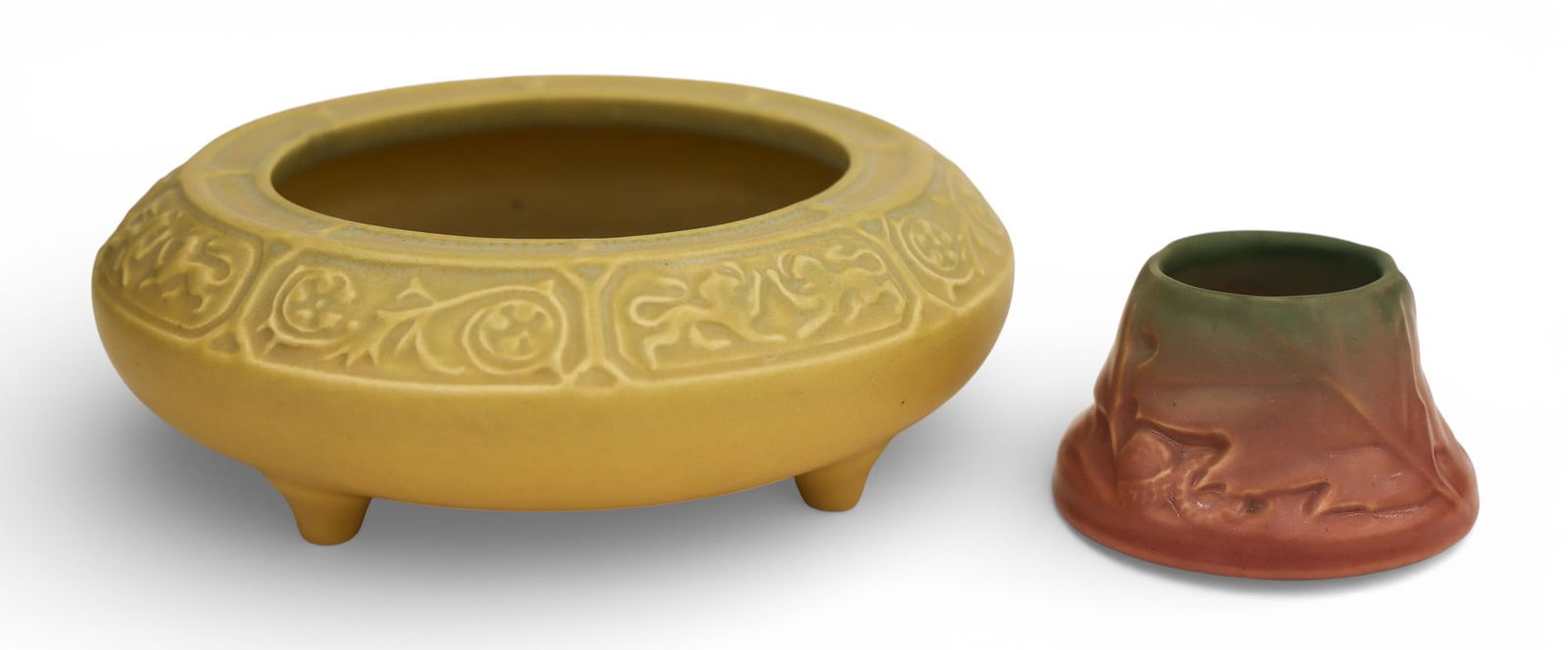 2pc Rookwood 1915 Arts and Crafts Pottery (1 of 1)
