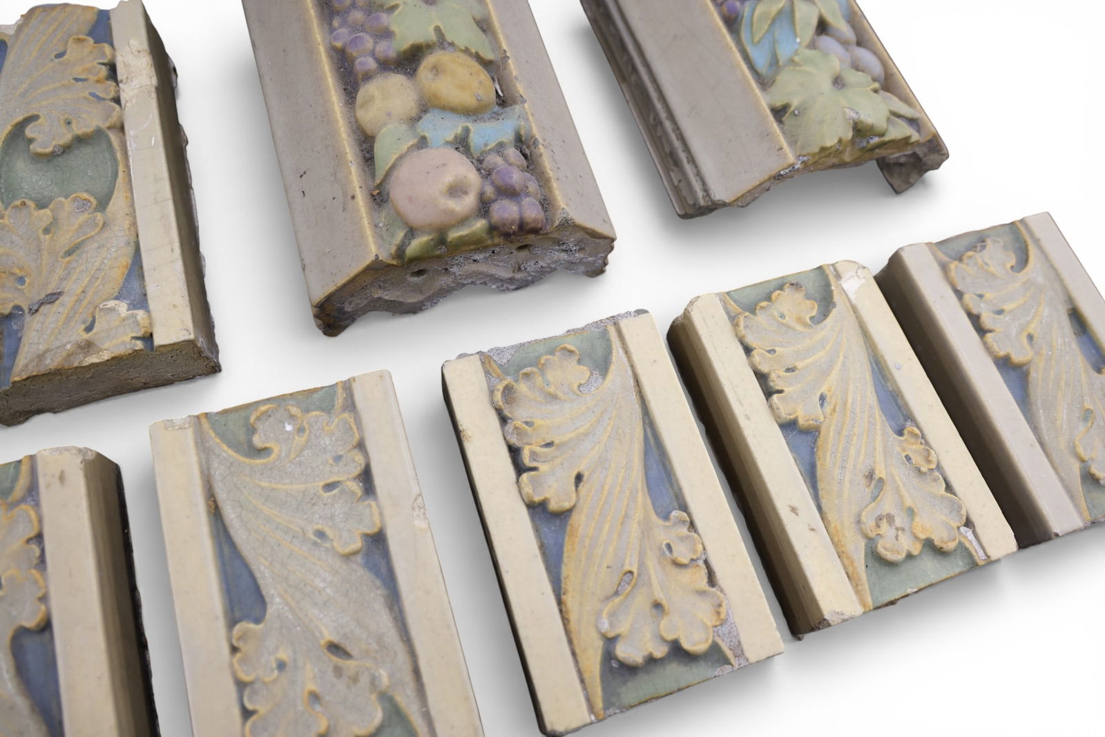 8pc Rookwood Architectural Fireplace Pieces - 2