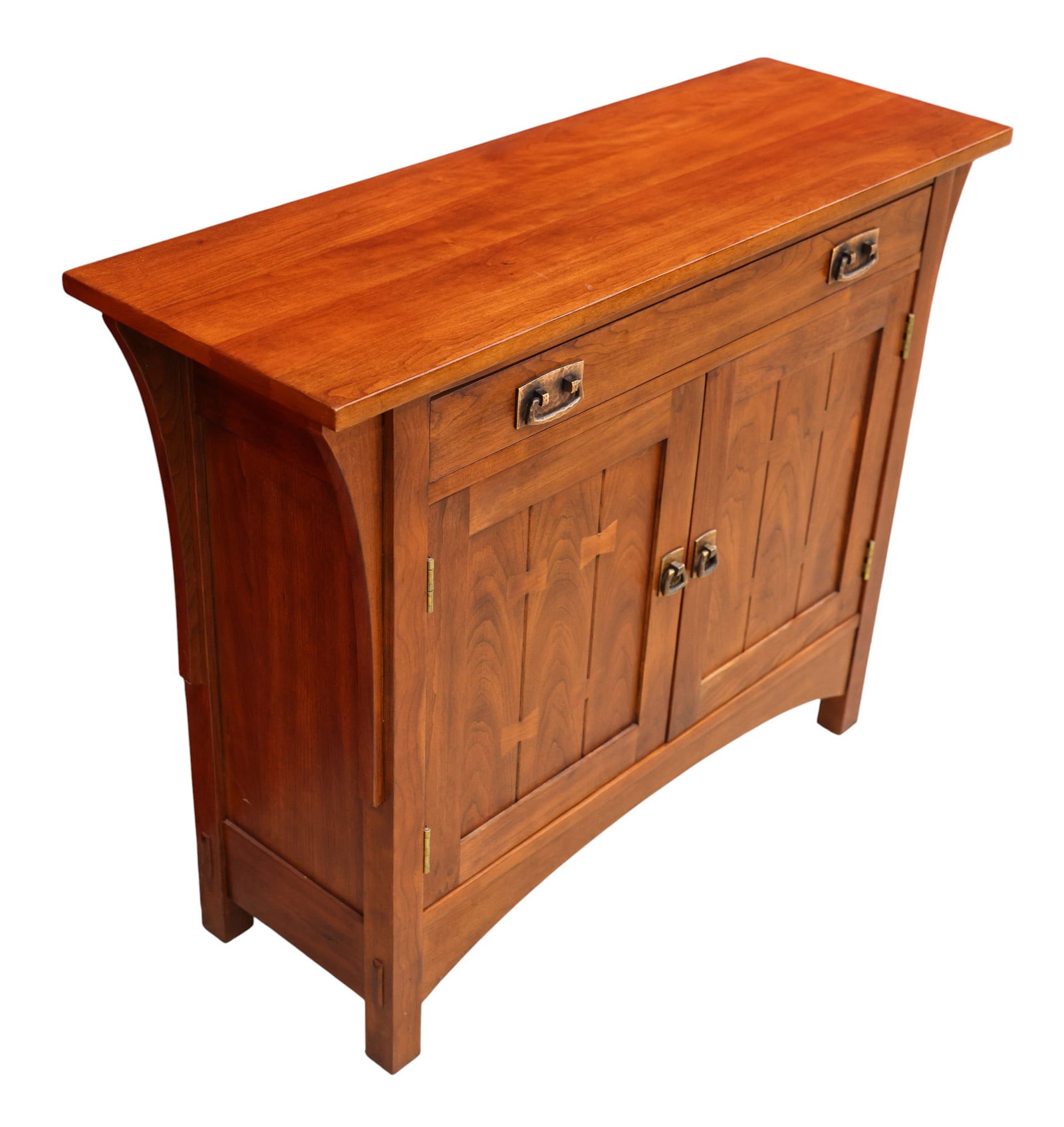 Stickley Mission Collection Cherry Two Door Console Cabinet - 2