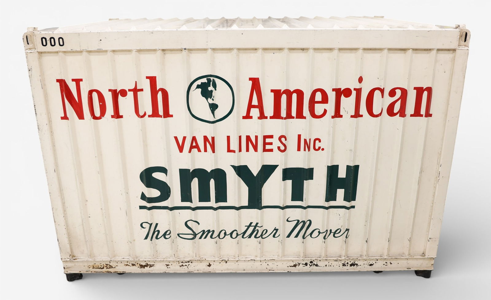 Vintage North American Van Lines Smyth Seattle Steel Container - 2