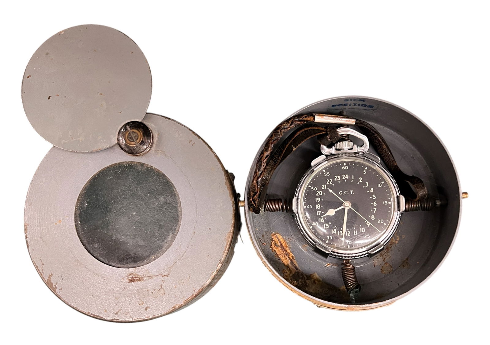 WWII Hamilton Master Navigational GCT Watch Model AN5740 - 2