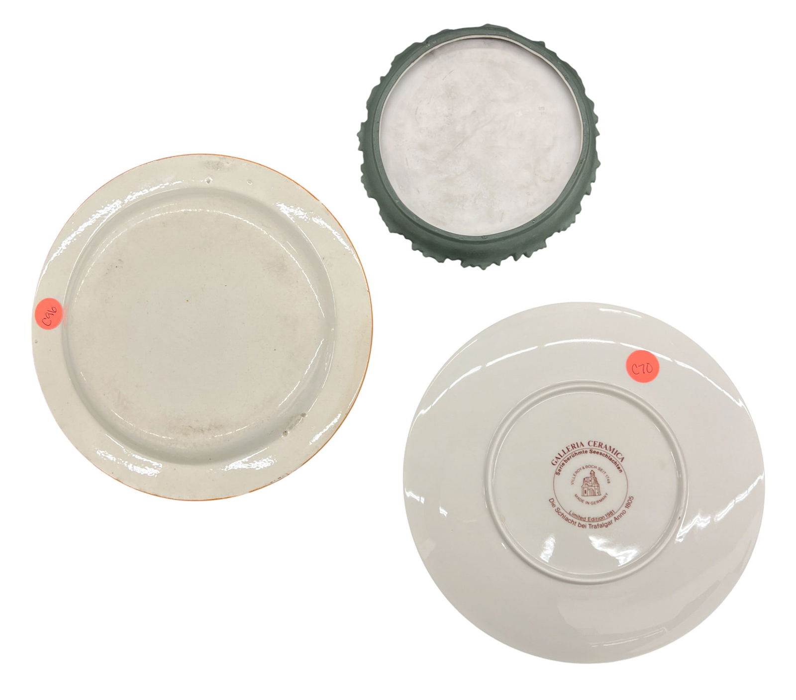 3pc Commemorative Maritime Plates - 2