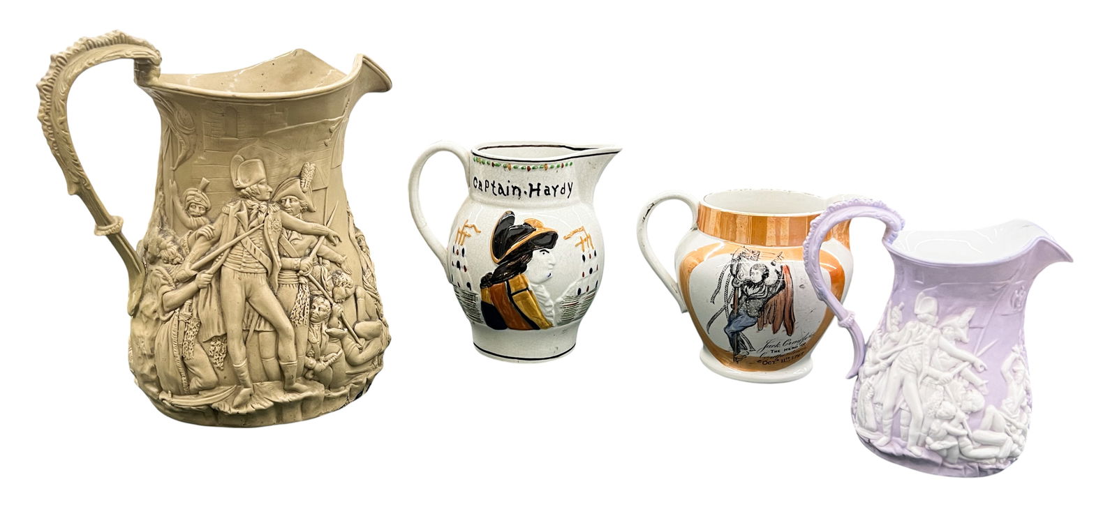 Box 4pc Maritime Jugs: Box 4pc Maritime Jugs