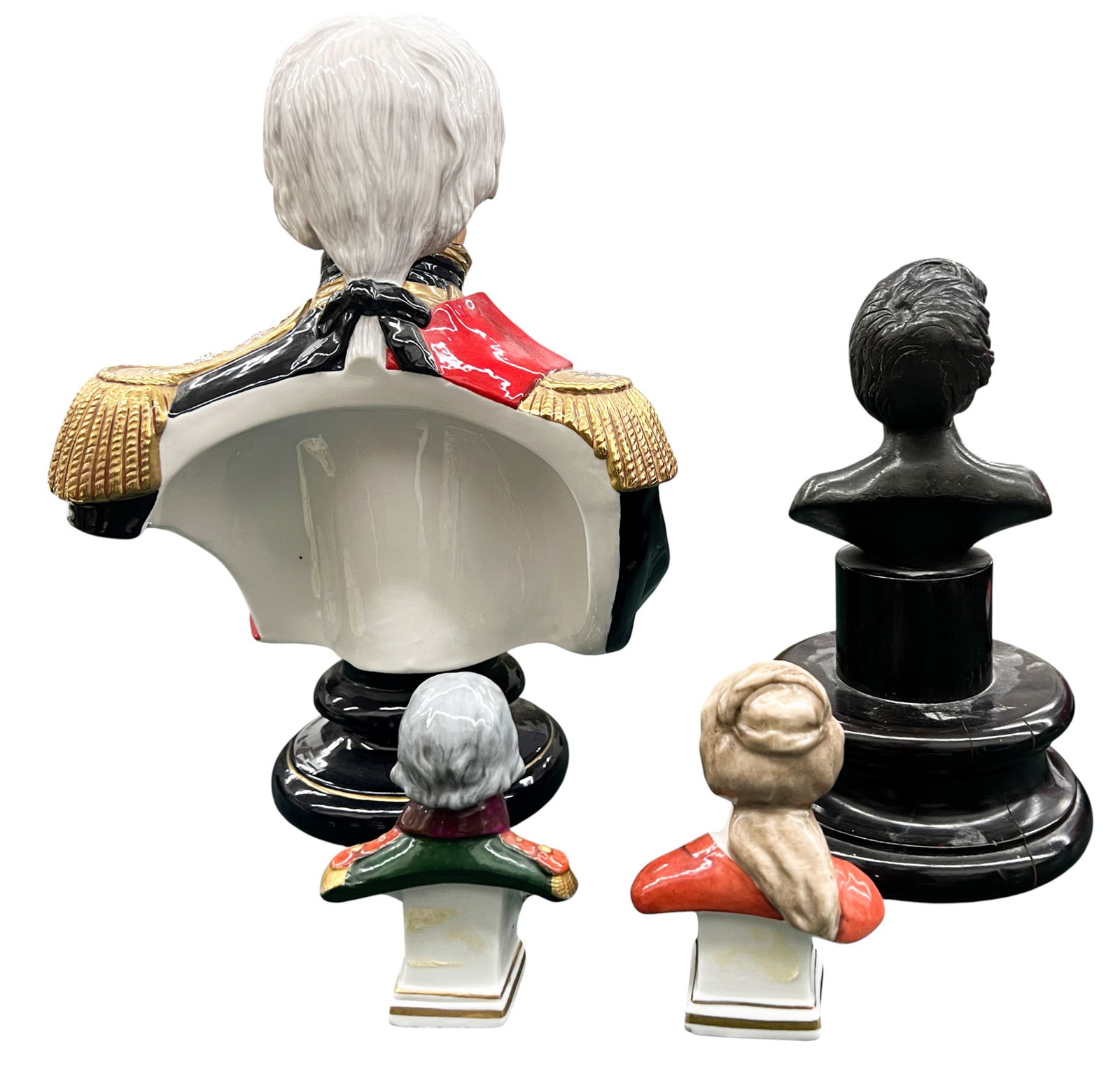 Box 4pc Admiral Nelson & Lady Hamilton Busts - 2