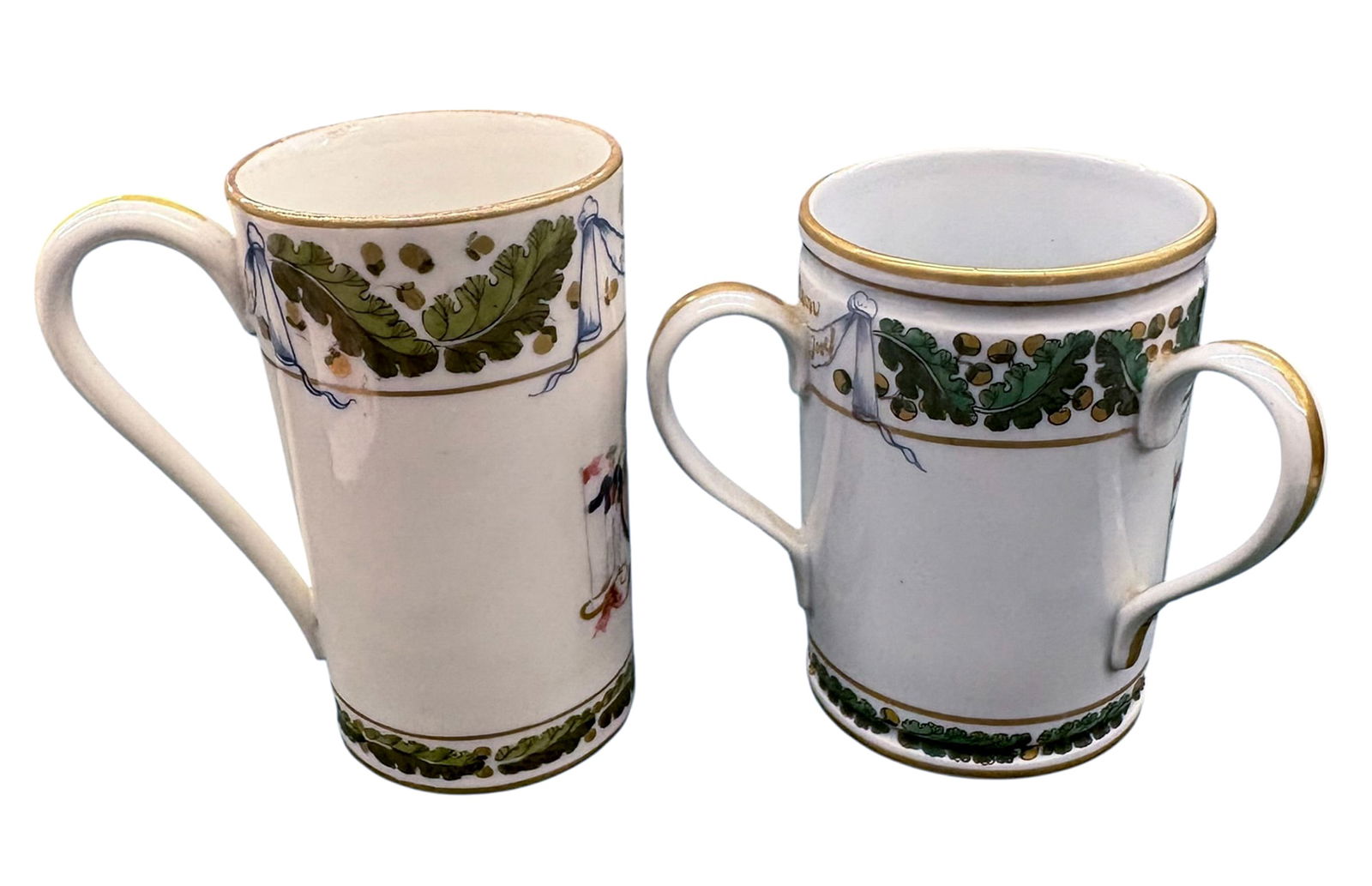 2pc Antique Admiral Nelson Porcelain Tyg and Mug - 2