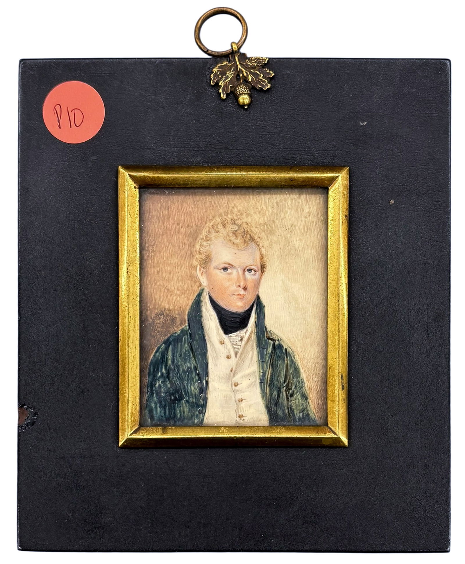 Horace Hone Painted Miniature Portrait (1 of 1)
