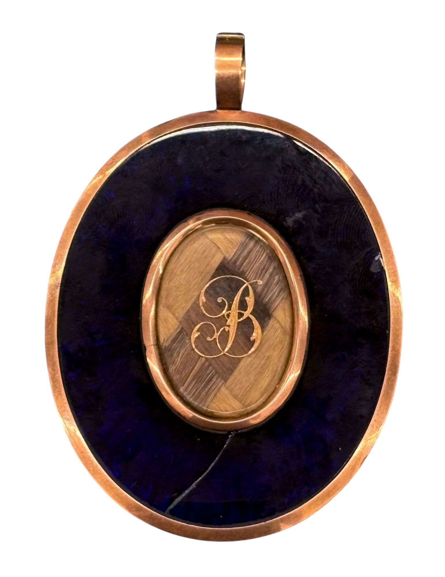 Attributed to John Smart Miniature Portrait in Very Fine Tested 14k Rose Gold Mounting - 2