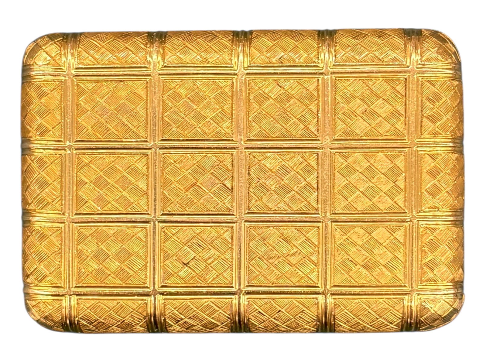 Very Fine 18k Gold Snuff Box Dated 1799 - 4