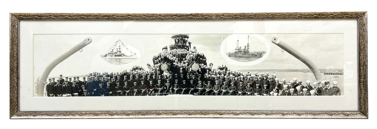 "USS Oregon - San Diego, CA" 1898 Gelatin Silver Print - 2