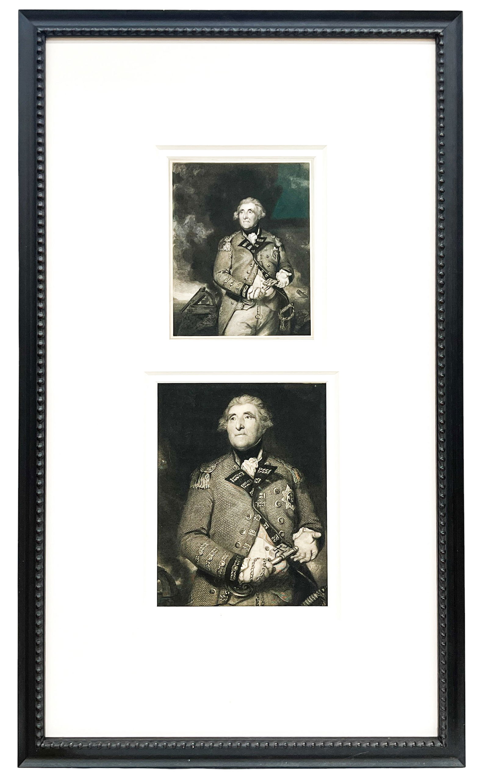 "George Augustus Elliott, First Baron of Heathfield" Framed Etching Diptych (1 of 1)