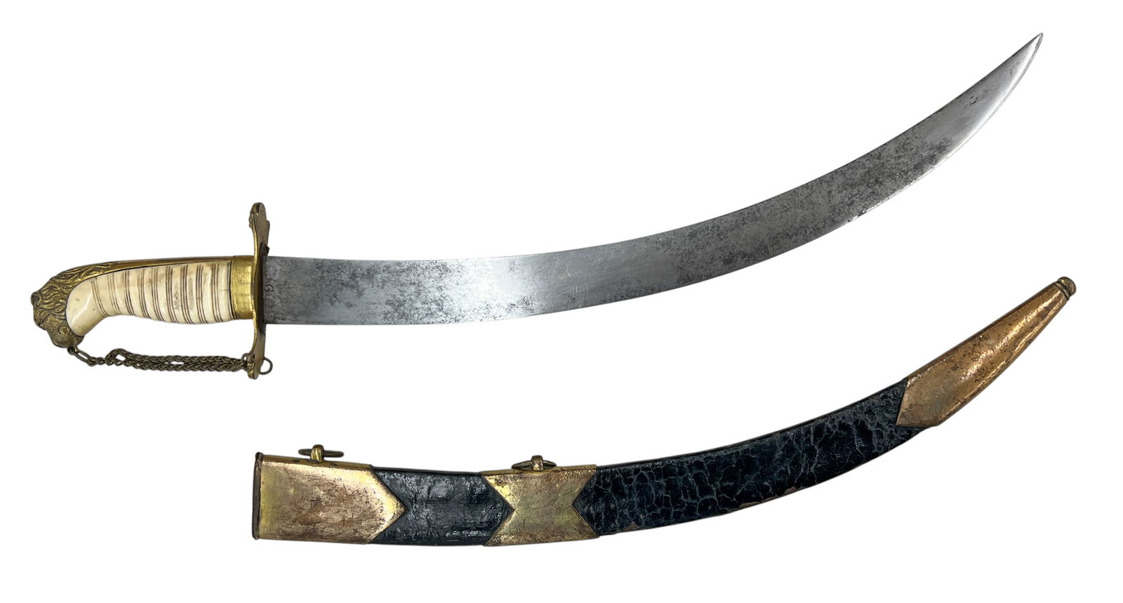 Antique British Naval Officer's Dirk: Antique British Naval Officer's Dirk 17"