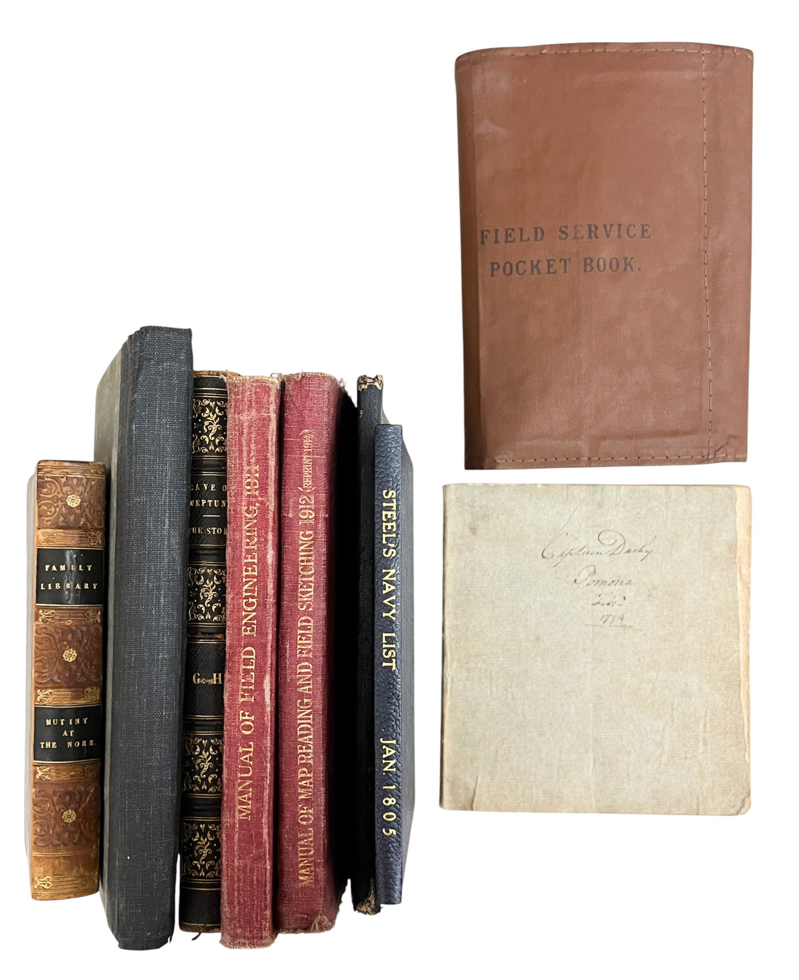 9pc Antique British Books (1 of 1)