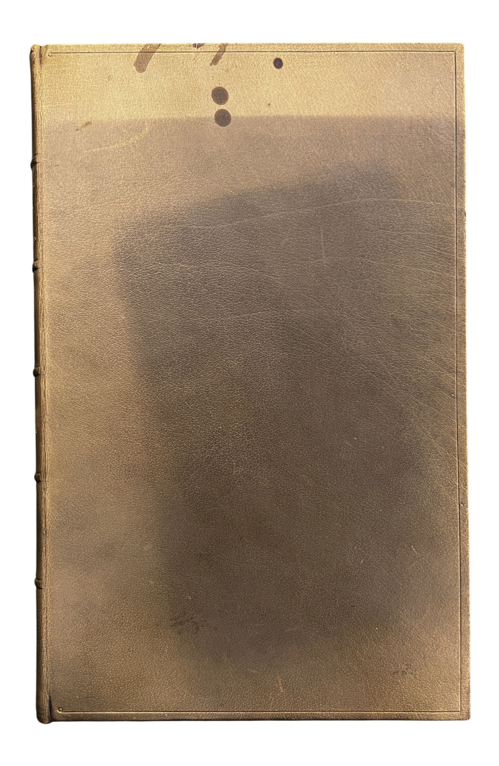 1798-1801 Handwritten Antique Journal by George Poulett: 1798-1801 Handwritten Antique Journal of the Proceedings of HMS San Fiorenzo by George Poulett 13"x8"x1". Overall excellent condition.