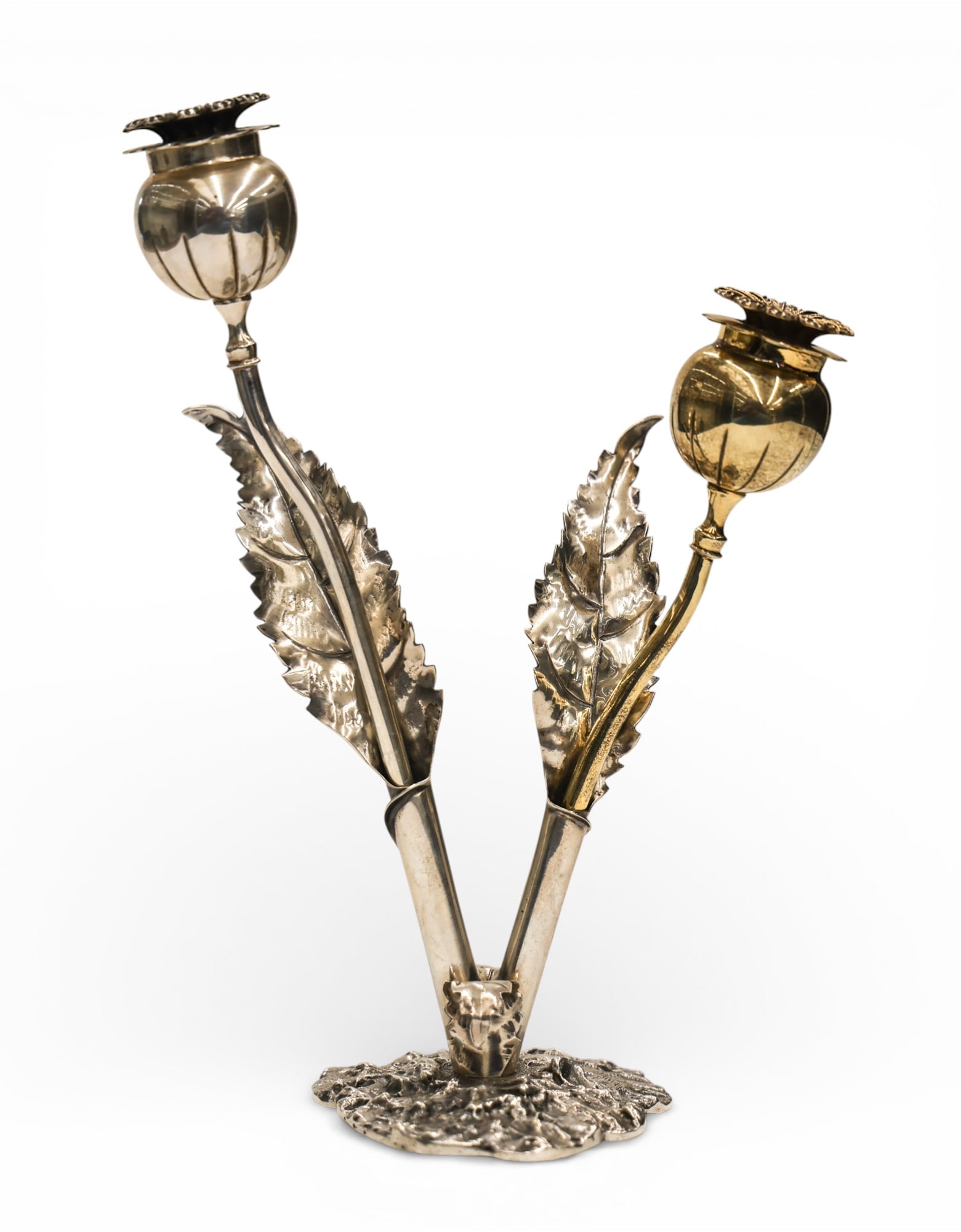 Fine Buccellati Italian Sterling Poppy Salt & Pepper Shakers (1 of 4)