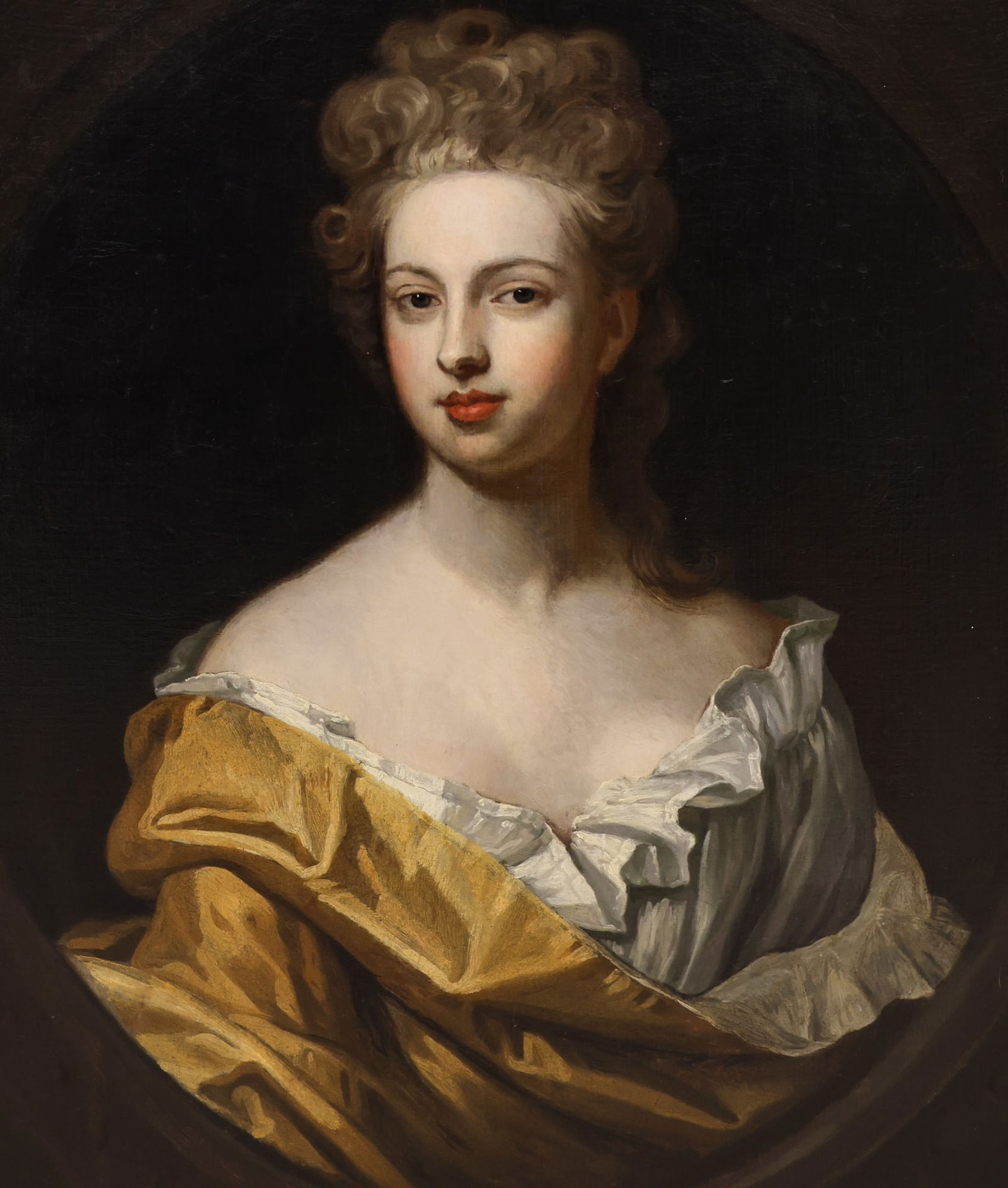 British School 18th Cent. Portrait of a Duchess Oil on Canvas (1 of 4)