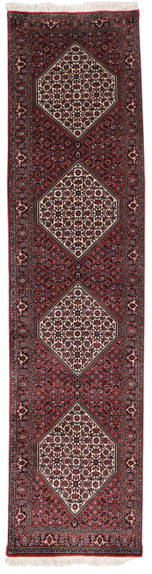Persian Bidjar Oriental Runner Rug 2'4"x9'4" (1 of 4)