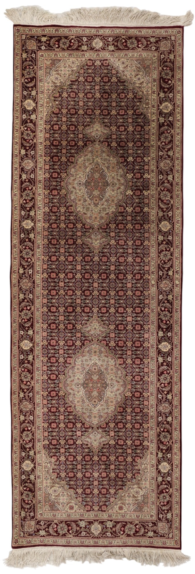 Persian Herati Tabriz Oriental Runner Rug 2'7"x8' (1 of 3)