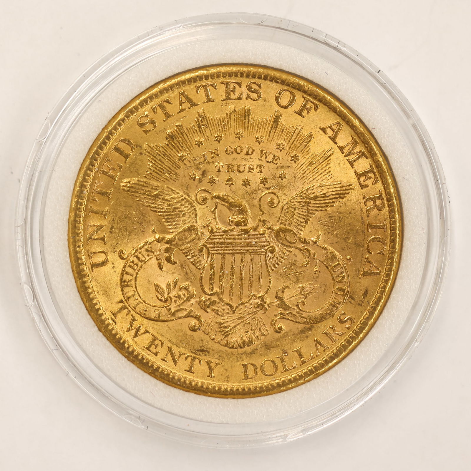 1897 US $20 Liberty Head Double Eagle Gold Coin - 2