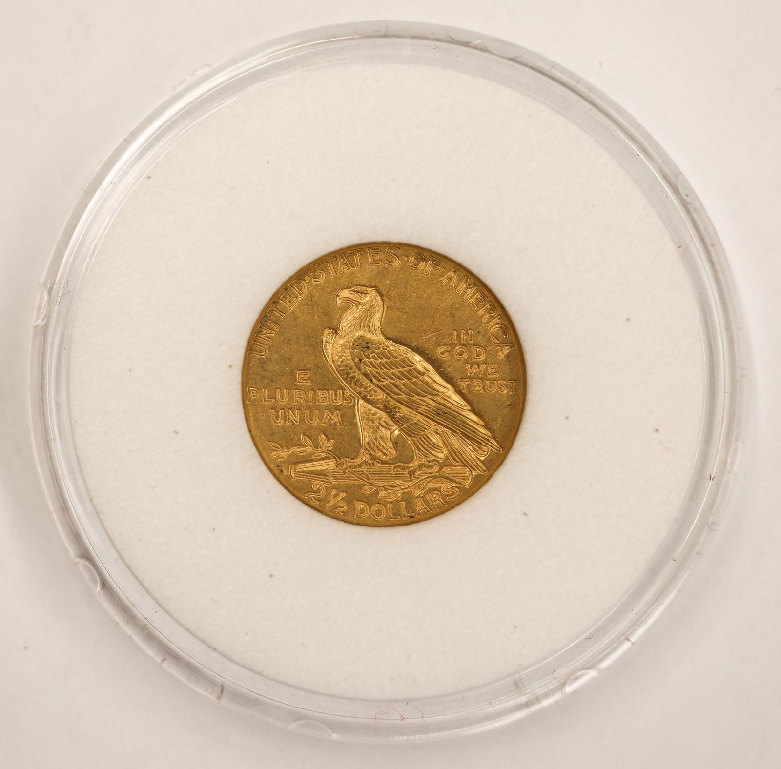 1925-D US $2 1/2 Indian Head Quarter Eagle Gold Coin - 2
