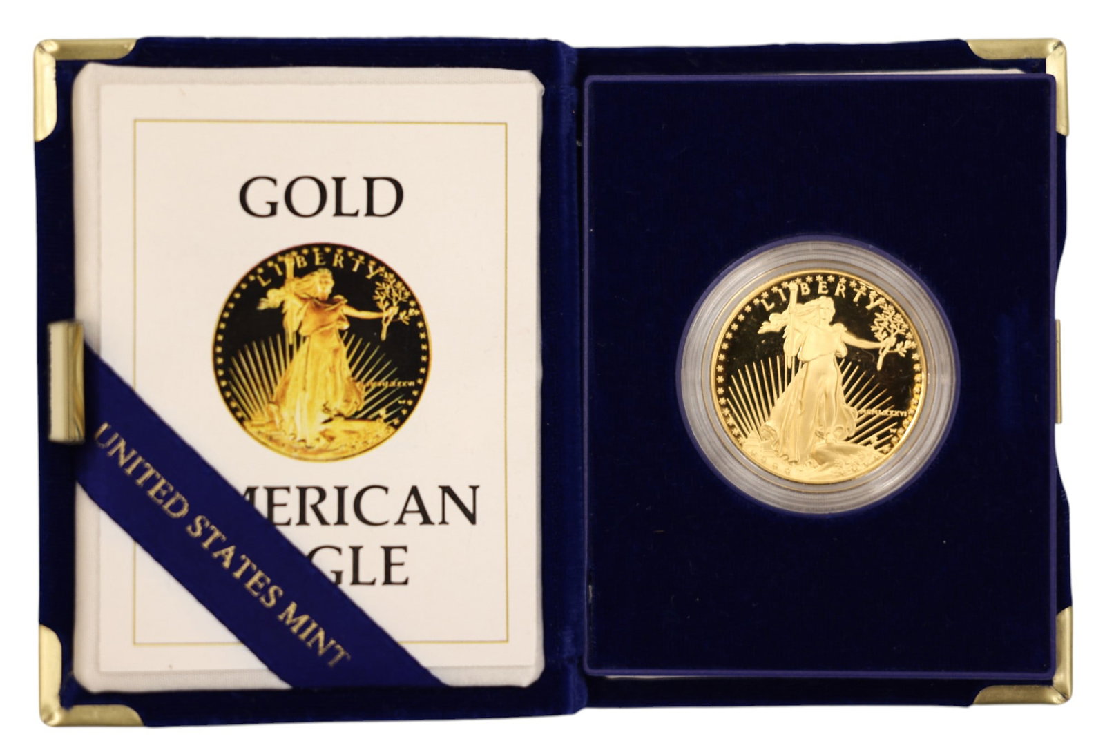 1986-W US $50 American Eagle 1oz Gold Bullion Coin (1 of 2)