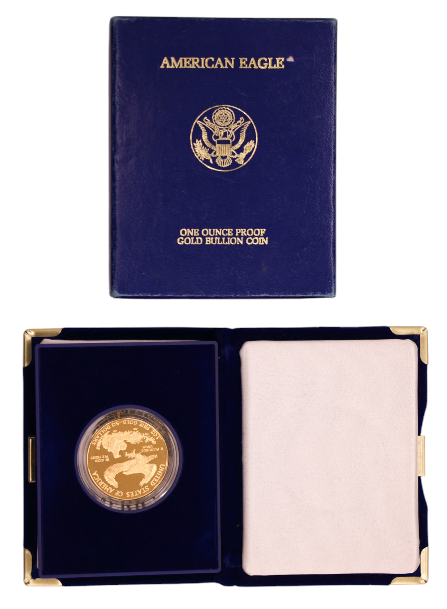 1986-W US $50 American Eagle 1oz Gold Bullion Coin - 2