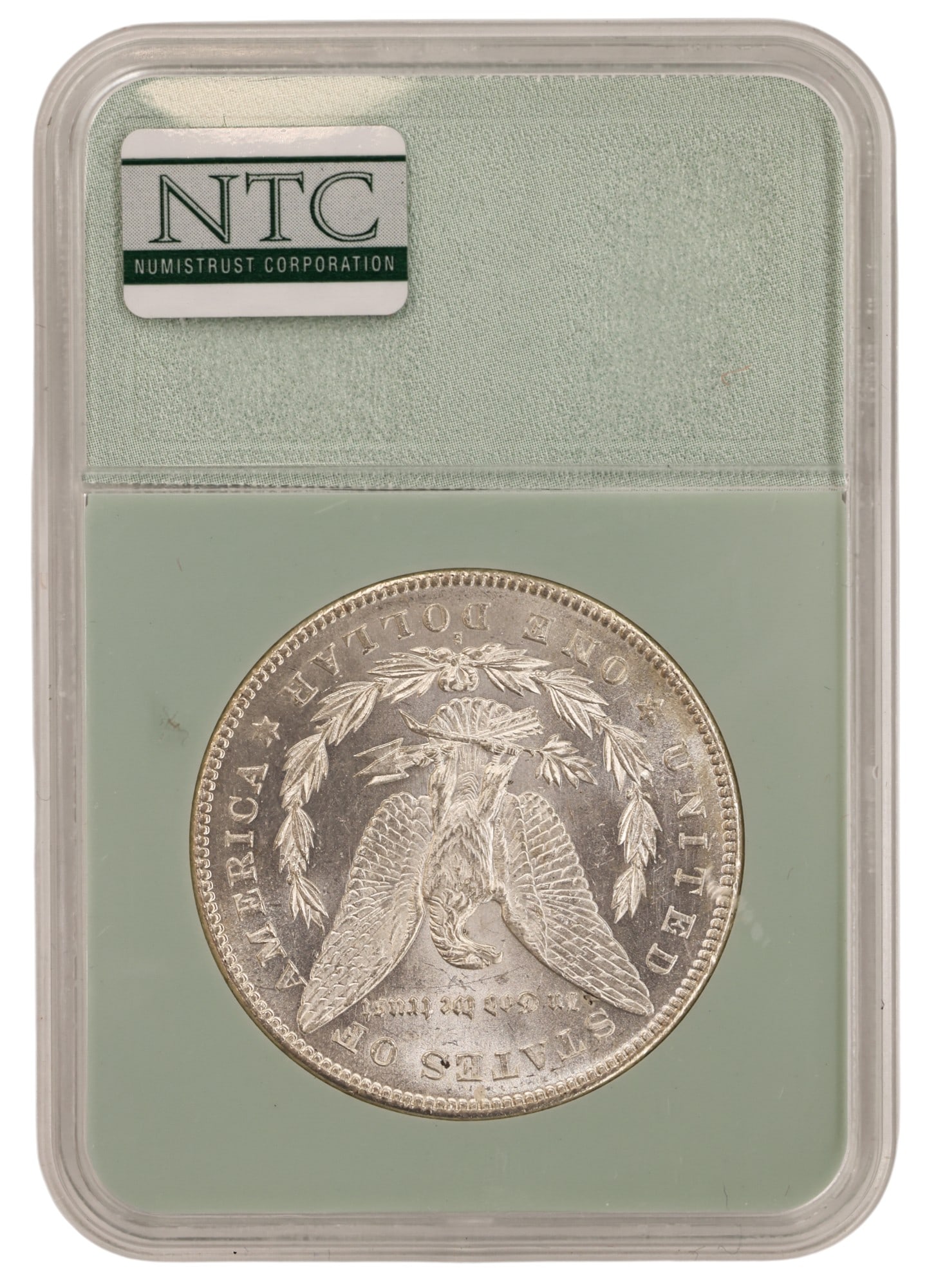 1878-S US Morgan Silver Dollar NTC MS65 - 2