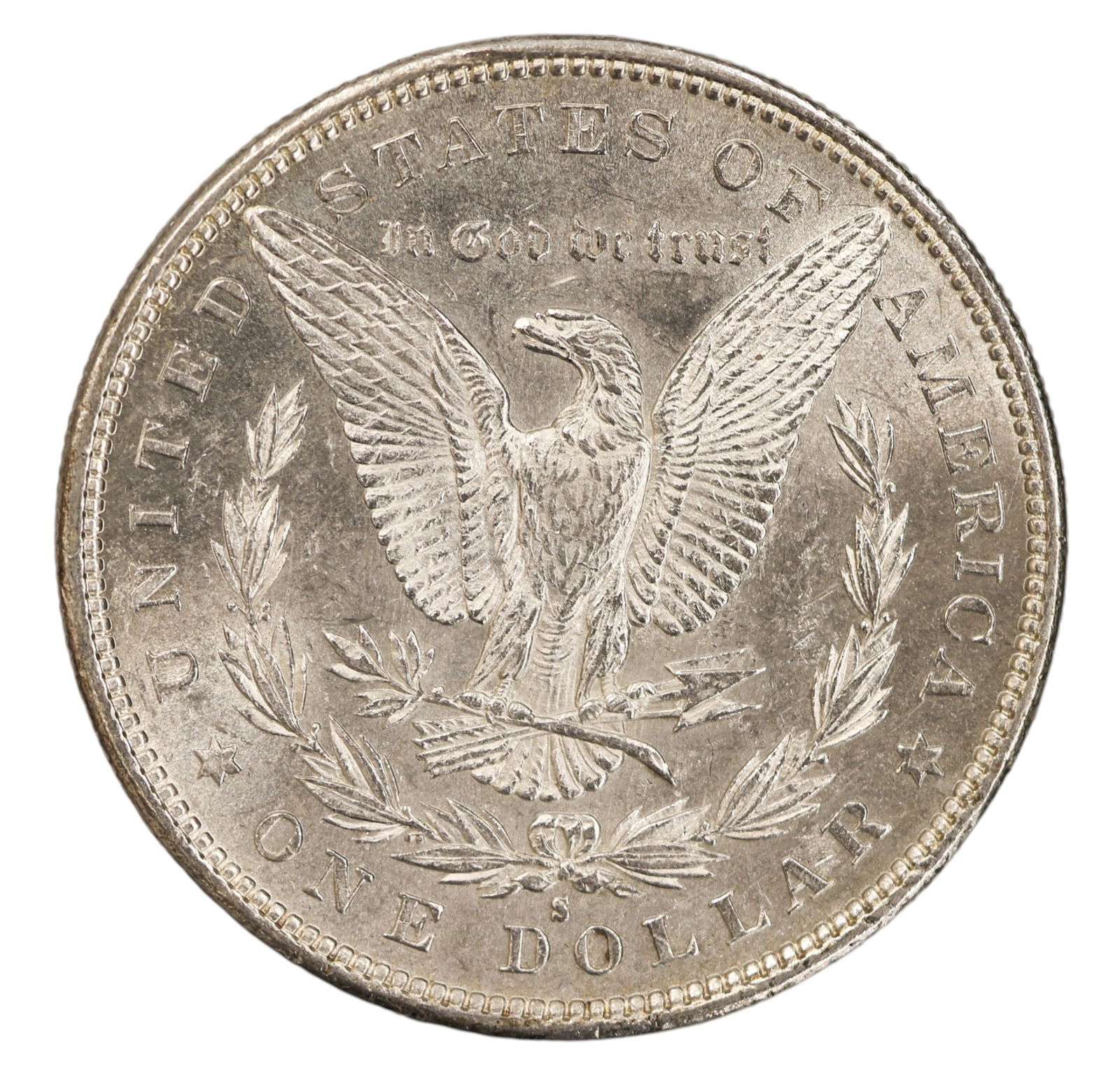 1879-S US Morgan Silver Dollar 3rd Reverse - 2