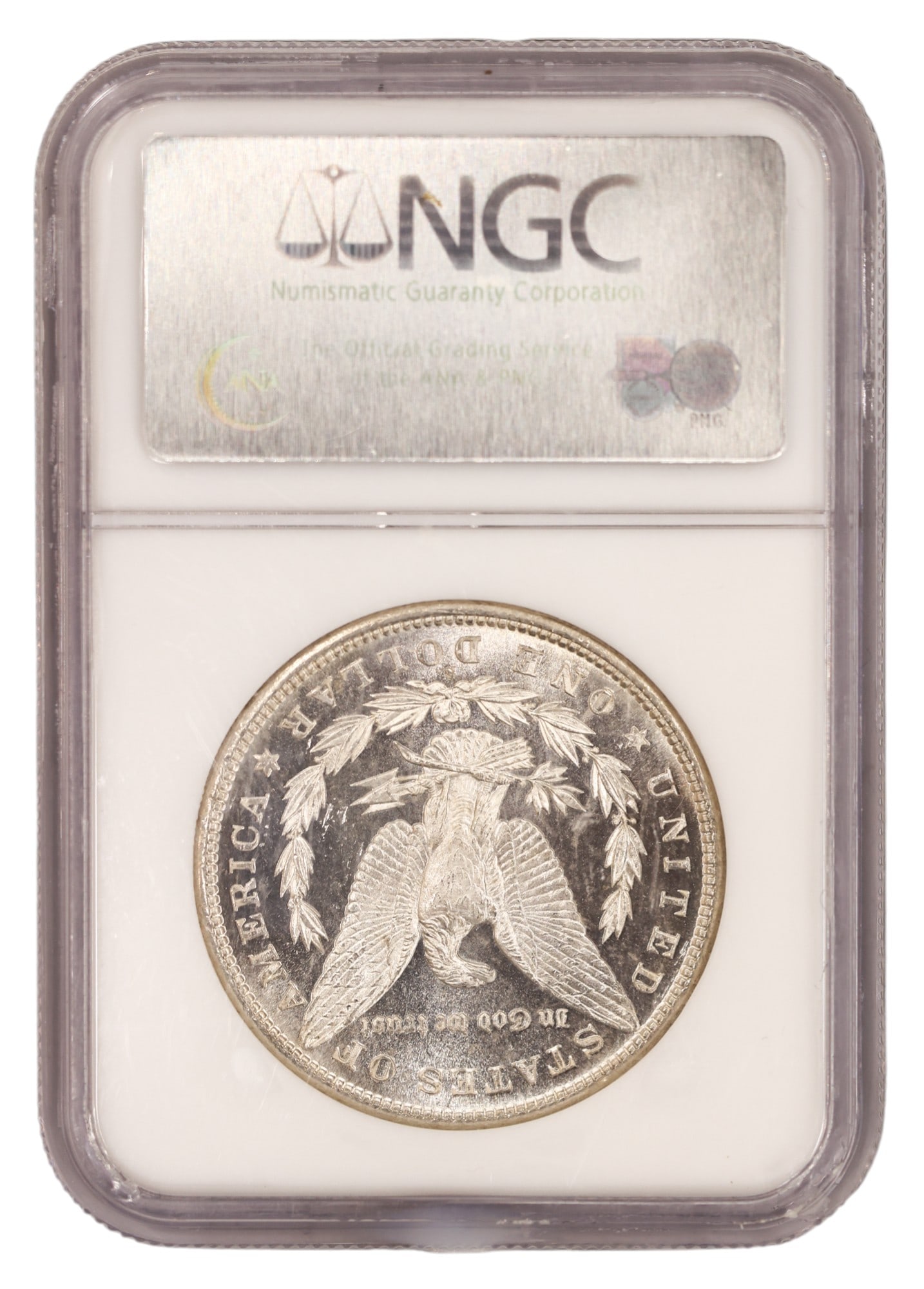 1881-S US Morgan Silver Dollar NGC MS65 PL Proof Like - 2