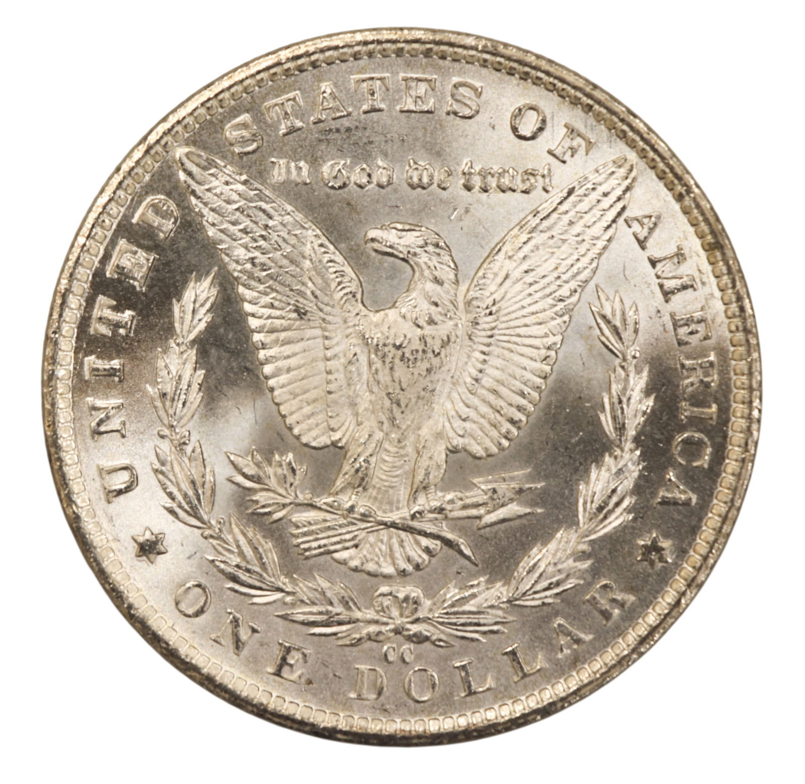 1882-CC US Morgan Silver Dollar Carson City - 2