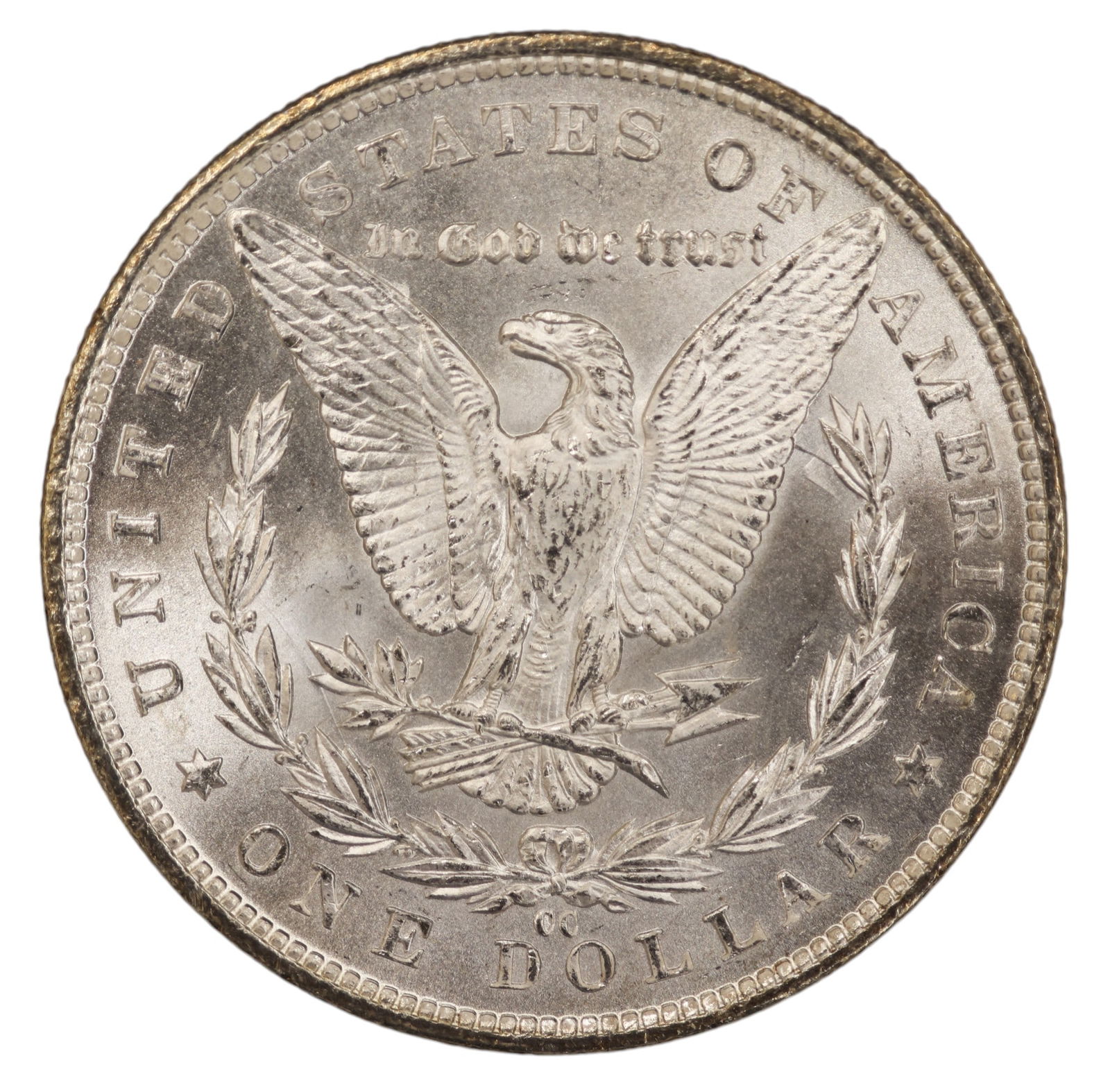 1882-CC US Morgan Silver Dollar Carson City - 2