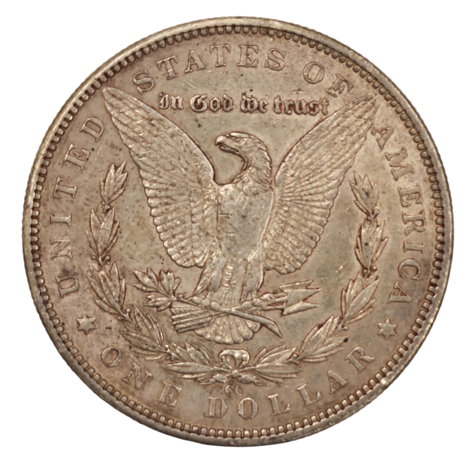 1891-CC US Morgan Silver Dollar Carson City - 2