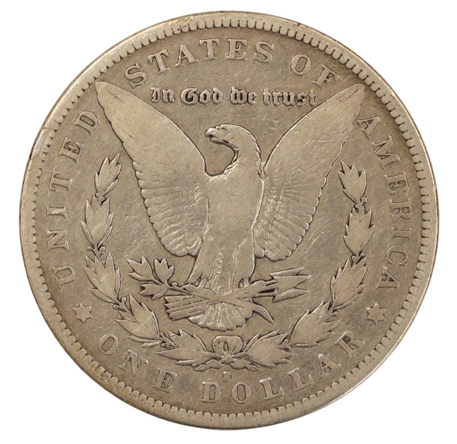 1893-S US Morgan Silver Dollar Scarce Date - 2
