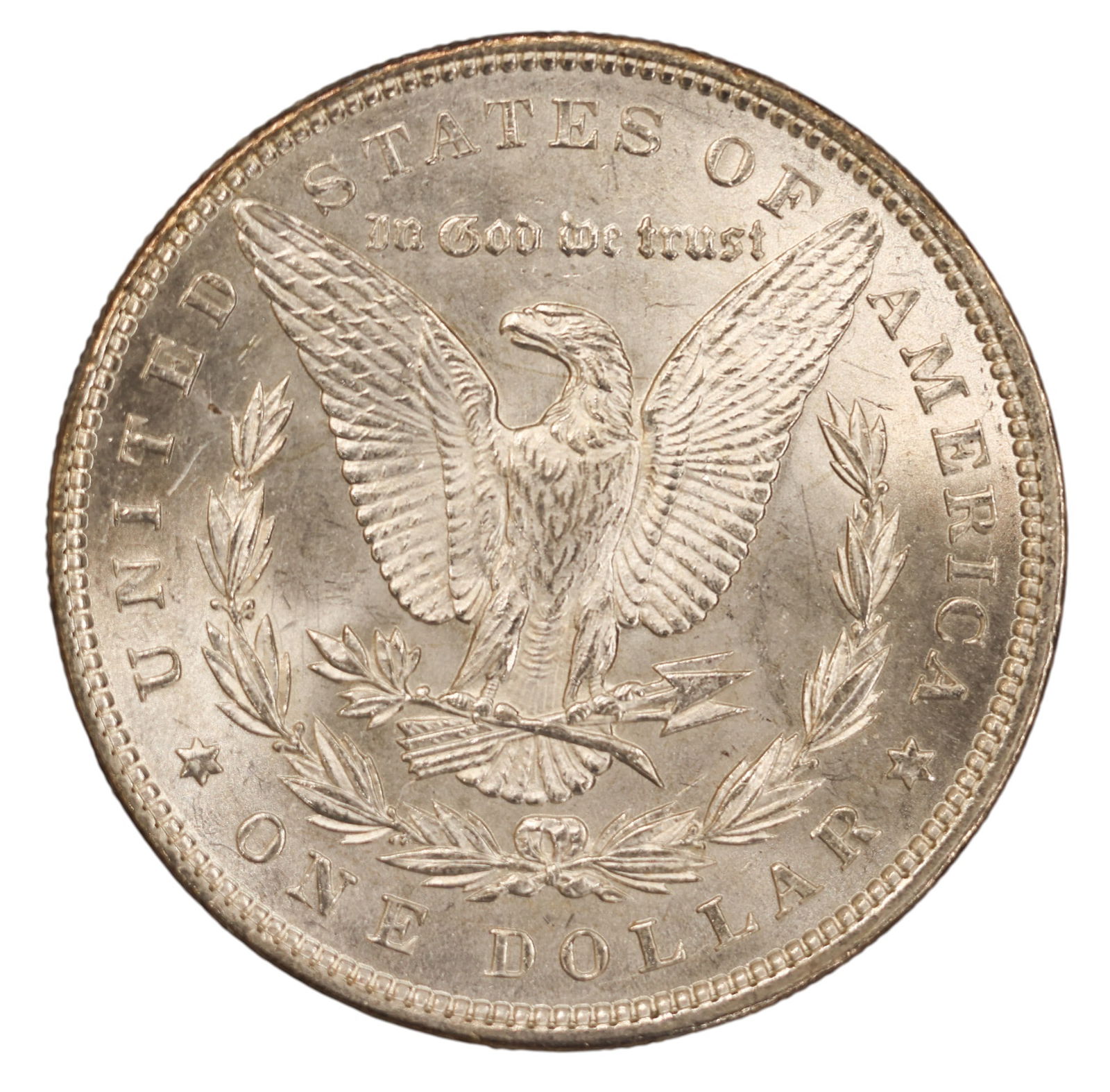 1897 US Morgan Silver Dollar - 2