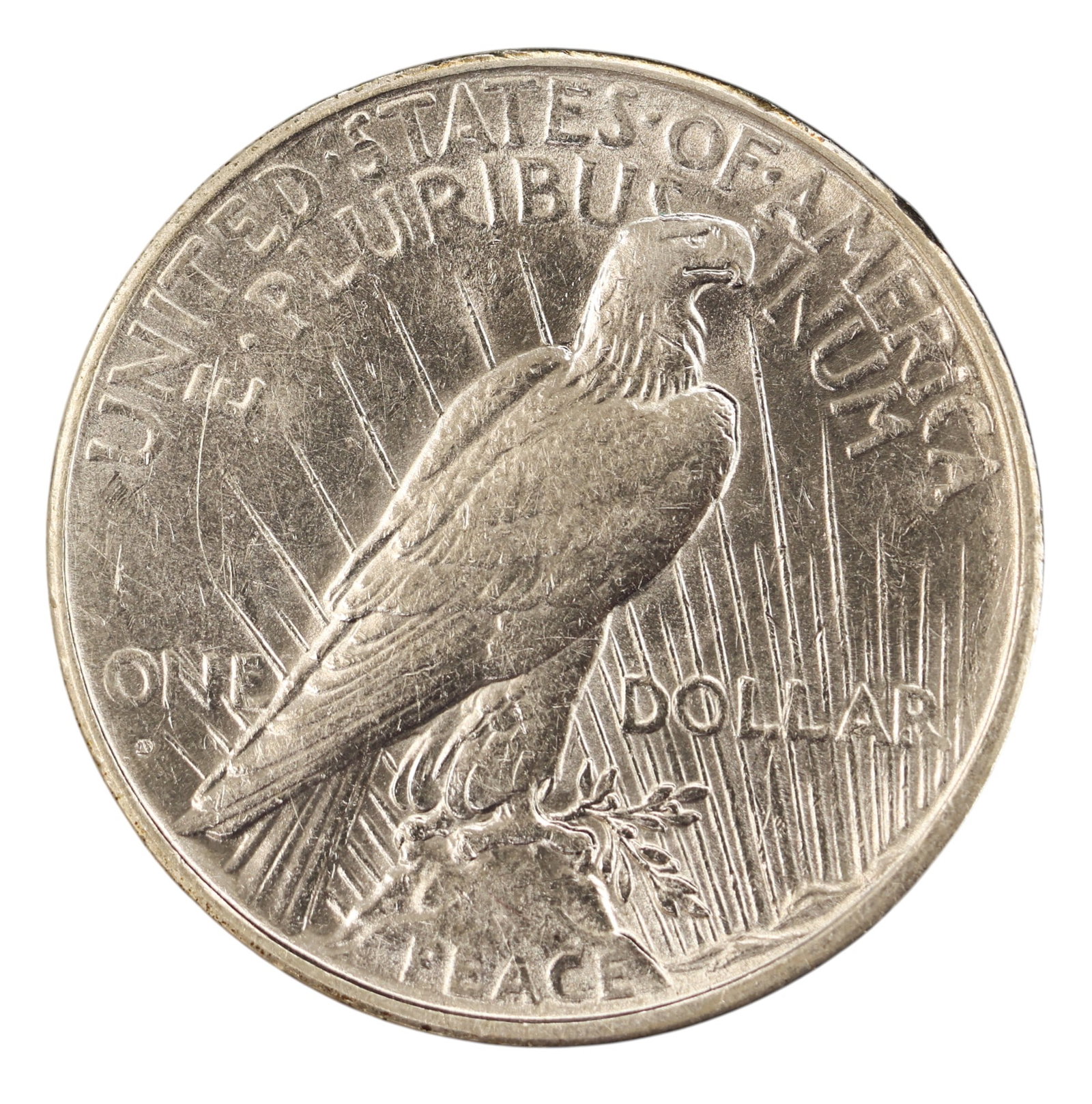 1934-D US Peace Silver Dollar - 2
