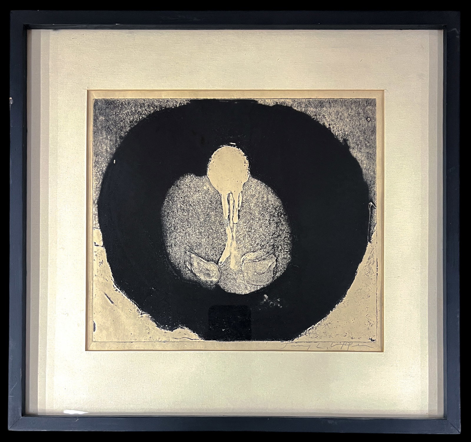 Artist Unknown "Sprout" Etching - 2