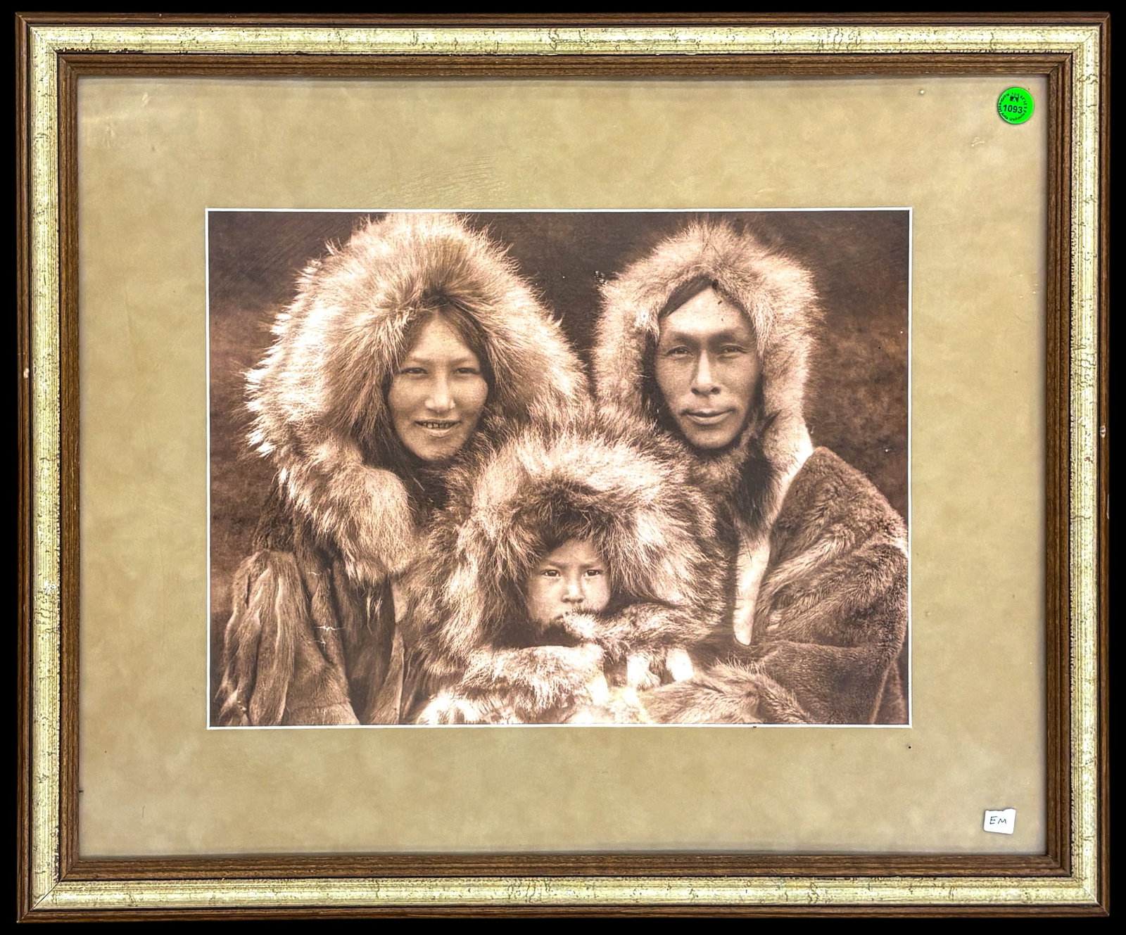 Edward Curtis "A Family Group - Noatak" 1928 Photo Print - 2