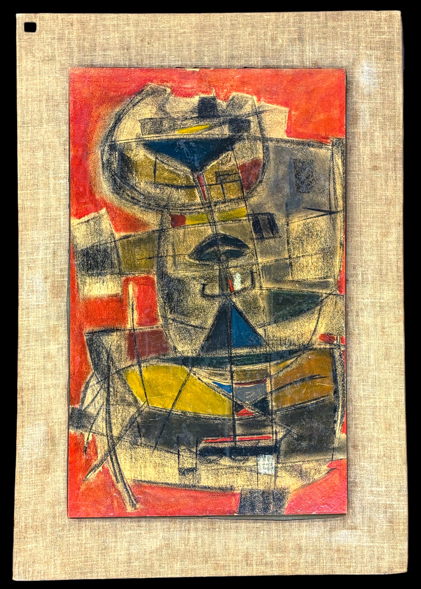 Artist Unknown "Mutation" Acrylic on Wood - 2