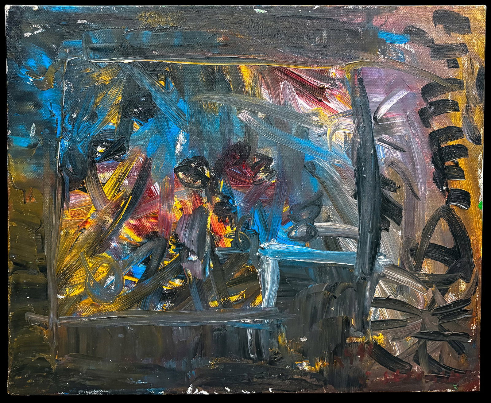 Jay Steensma "Untitled (Abstract)" Oil on Canvas - 2